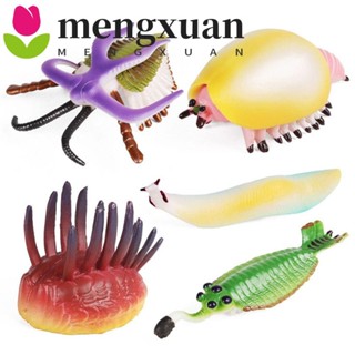 MENGXUAN海洋動物圖,史前模擬海洋生物雕像,鸚鵡螺異常ocaris教育三葉蟲圖兒童玩具