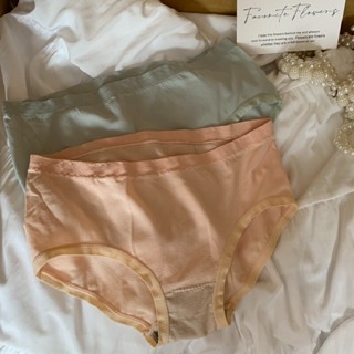 【HOT 本舖】 內褲女薄款純棉透氣中腰三角褲少女可愛日系夏