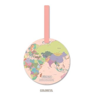 行李箱吊牌 行李箱吊飾PVC世界地圖款行李牌外出行李箱吊牌包包吊飾裝飾男女