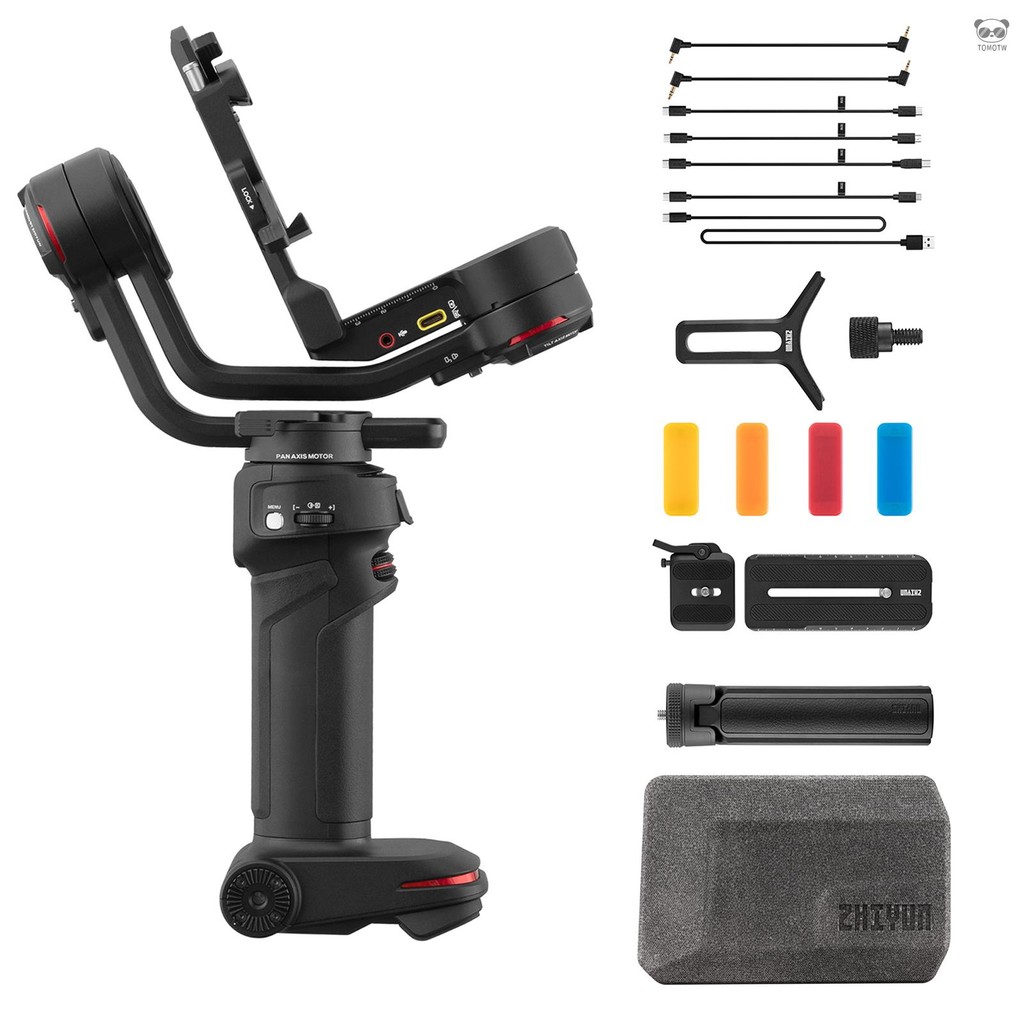 ZHIYUN WEEBILL 3 三軸手持相機穩定器 自重更輕 升級穩控 PD快充 支持邊充電邊拍攝（內置鋰電池）適配主
