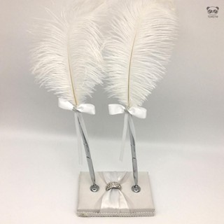 婚禮簽名筆+筆座 賓客簽到筆 婚慶用品