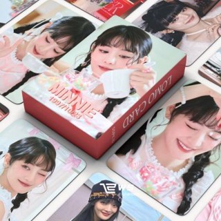 維斯 55張GIDLE專輯周邊MINNIE小卡 2025 SEASON'S GREETINGS收藏卡自印 I-DLE