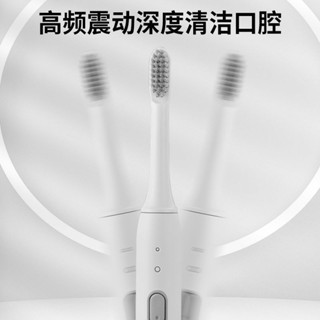 【臺灣發貨】電動牙刷男女成人充電全自動聲波式軟毛防水美白便攜情侶套裝學生