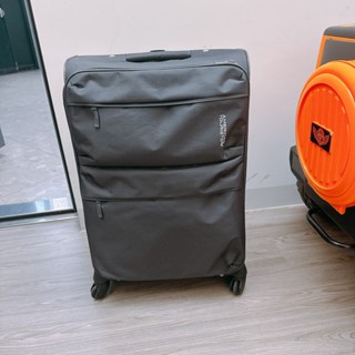 二手 行李箱 布面 26吋 前開式 商務箱 信用卡刷卡禮 上掀式 26寸