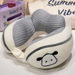 新品❤️便攜式涼感u型頭枕旅行靠枕飛機護頸枕頭可愛學生成人護頸椎神器