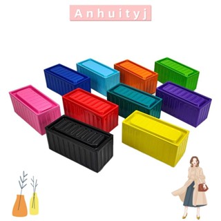 ANHUITYJ鐵皮玩具收納盒,復古工業風小尺寸迷你集裝箱模型,金屬盒模型擺件鐵藝鐵皮盒創意收納