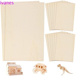 IVANES01航空模型層板木屑輕木玩具雕塑模型DIY木材模型材料供應木板自製工藝品片狀矩形木材