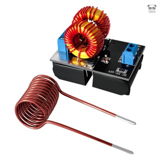 迷你版 ZVS 無抽頭成品 感應加熱 雅各布天梯 驅動 DC5-12V輸入電壓 120W大功率 帶藍色LED電源指示燈