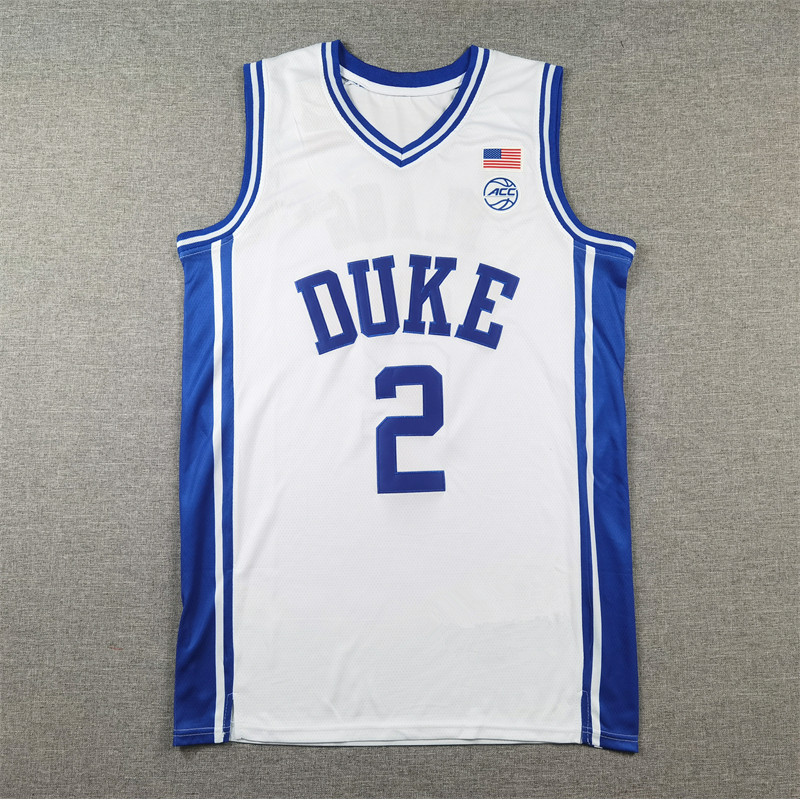 刺繡籃球球衣Duke2FlaggDUKE大學FLAGG籃球球衣