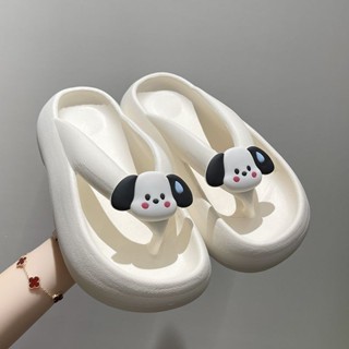 限時折扣kitty黑皮拖鞋女夏軟底夾腳拖百搭居家外穿小眾可愛沙灘鞋20250601