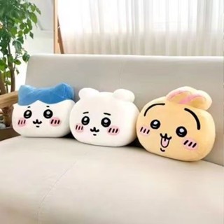 樂購寶藏閣🎁新品特惠 韓版吉伊卡哇chiikawa抱枕手暖四麵彈羽絨棉送朋友閨蜜生日禮物