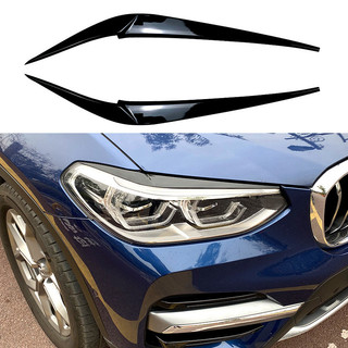 【大拇指】寶馬 BMW X3 X4 G01 G02 大燈燈眉 原廠直上 大燈眉 大燈飾條 前燈眉 燈眉 碳纖維紋 烤漆黑