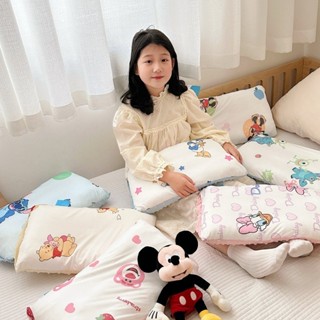 【悠然居物語】兒童枕頭 嬰兒枕頭 寶寶枕頭 豆豆枕 A類 卡通 兒童 寶寶 針織涼感枕枕套 羽絲棉幼兒園學生枕