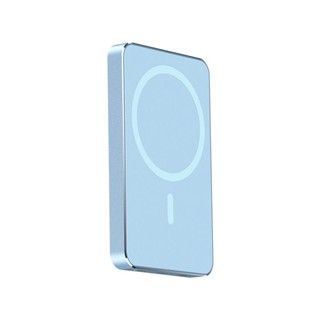 💥臺灣現貨💥鋁合金超薄磁吸行動電源背夾式專用蘋果iPhone安卓手機雙向無線快充