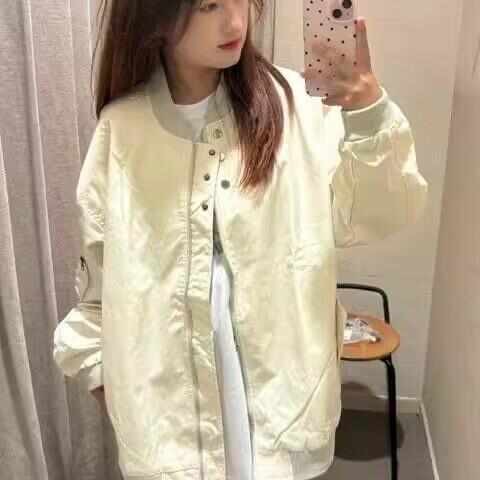 衝鋒外套女 衝鋒外套 衝鋒戰士 個性美式簡約ins潮流棒球服女春秋新款韓版寬鬆學生防水外套男女