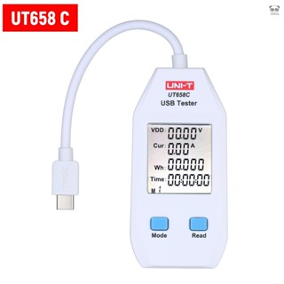 UT658C USB數顯電壓電流表檢測器移動電池容量測試儀