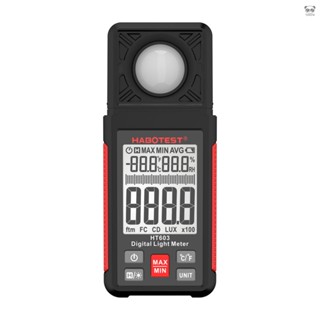 HABOTEST HT603 數字照度計 一件式式測光表 可測量環境溫溼度 LCD背光顯示（出貨不帶電池）