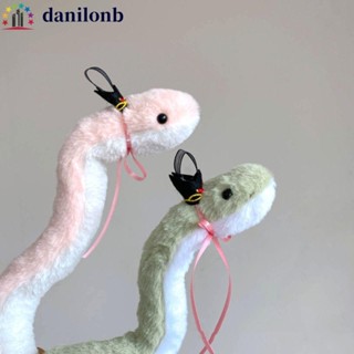 DANILO蛇年絨毛玩具,豪華的環繞手臂蛇毛絨公仔,兒童陪伴娃娃小蛇卡通片可愛的蛇類娃娃兒童禮物
