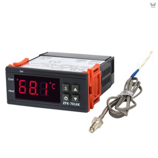 ZFX-7016K高溫控制器 數顯溫控儀 -50~999度爐頭烤箱控制開關 30A 220V