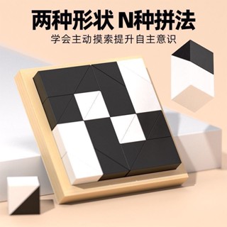 【5187人收藏】益智練腦積木拼圖玩具鍛鍊兒童想象能力空間思維親子互動桌面遊戲527