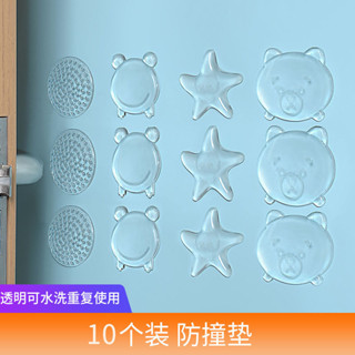 熱賣#門後把手防撞墊門後床頭冰箱門靜音貼家用墻麵護鎖防碰磕器防撞墊lx