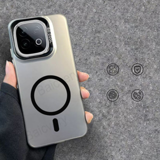 IQOO Z10 Turbo Pro / Z10 Turbo 手機殼硬殼手機殼帶磁性無線充電器貼紙