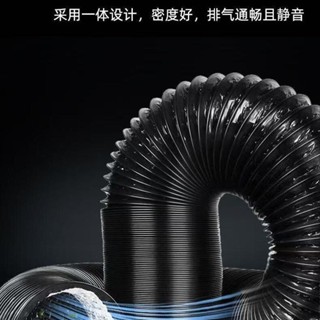 【臺灣暢銷】大口徑PVC排風管排氣管排煙管空調外機加厚鋁箔管商業工業排風管【JJWJ】