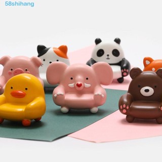SHIHANG 2 件/套卡通沙發冰箱貼,3D 裝飾動物冰箱磁鐵,時尚獨特可愛樹脂動物裝飾品兒童