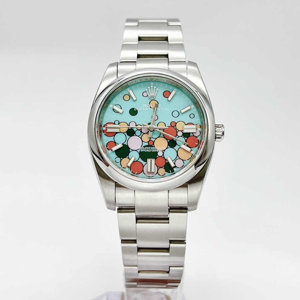 Rolex 勞力士 114200/34mm/後盤/自動機械腕錶