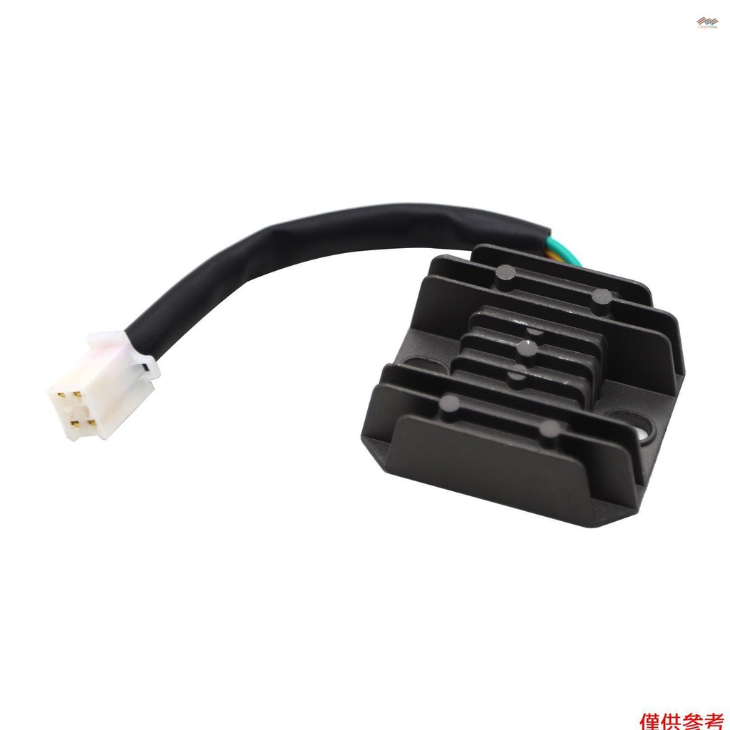 全新 12V 穩壓整流器 4 線適用於 GY6 125cc 150cc ATV 越野車卡丁車輕便摩托車和踏板車
