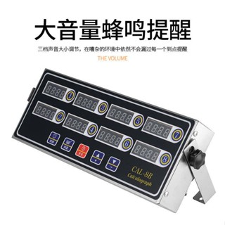 烘焙計時器現貨 廚房商用八道計時器 八通道提醒器 定時器 8段計時器 8段提醒器