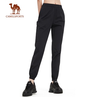 CAMEL SPORTS駱駝 運動褲 女防紫外線束薄款顯瘦冰絲防曬速乾短褲