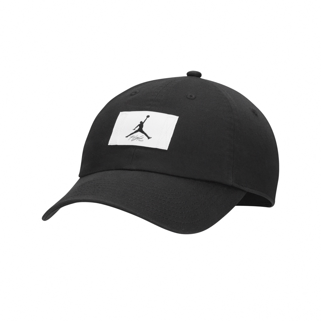 Nike 帽子 Jordan Club 黑 男女款 老帽 棒球帽 喬丹 鴨舌帽 【ACS】 FD5181-010