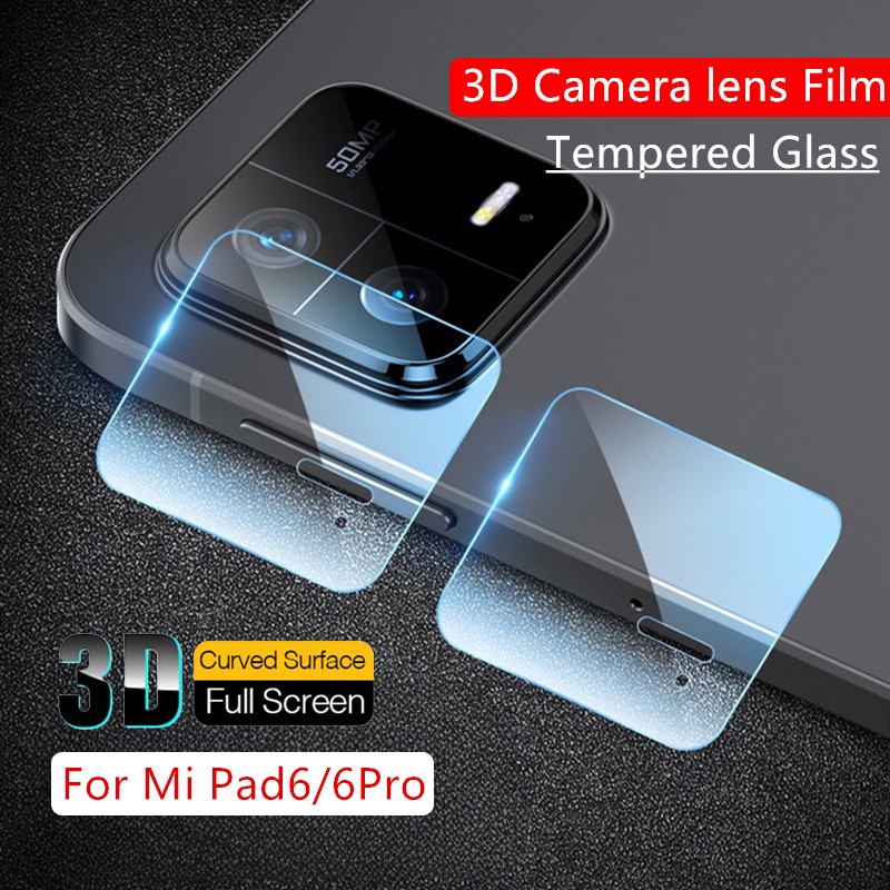 XIAOMI 1-3pcs 3D 透明相機鏡頭膜適用於小米 Pad 6 6Pro Pad5 Redmi Pad SE 鋼