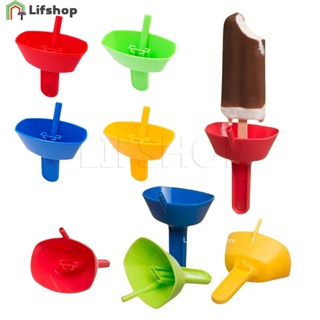 冰淇淋防漏支架/防滴冰棒架/冷凍零食架冰棒架帶吸管兒童冰淇淋/diy冰棒工具冰棒架帶吸管