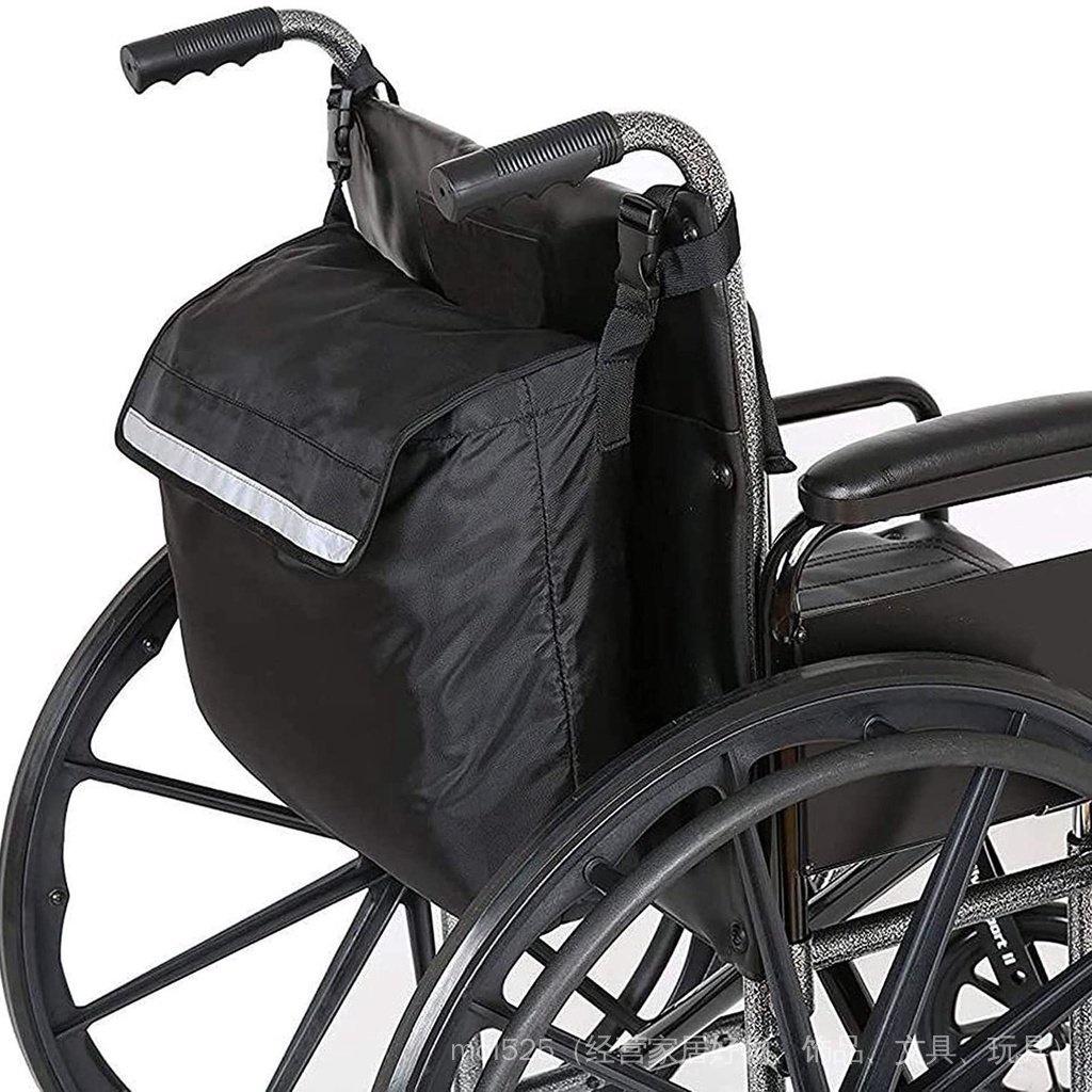 【言心閣】電動輪椅收納購物袋 手推車後掛袋 老年老人掛包 大容量儲物袋置物袋 車用收納袋