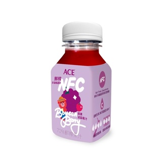 ACE鮮榨NFC Juice（蘋果波森莓）200ml/罐 #鮮榨果汁#非濃縮還原#紐西蘭