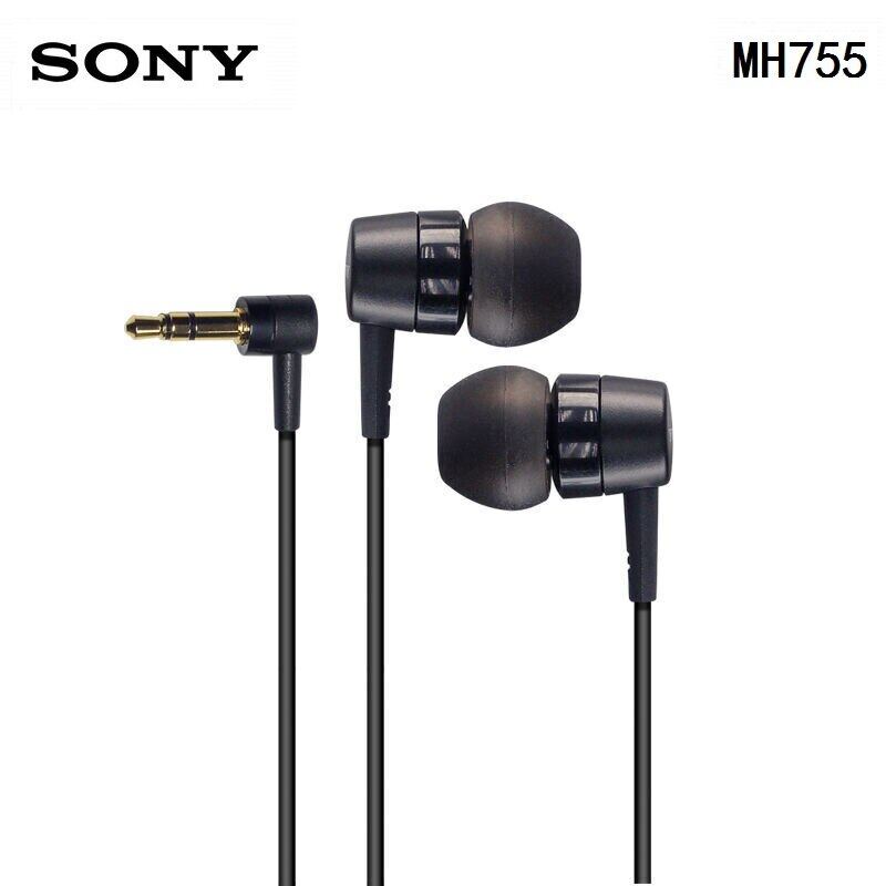 原裝索尼 MH755 Hifi IEM 入耳式耳塞式耳機耳機替代 SBH20 SBH50 SBH52