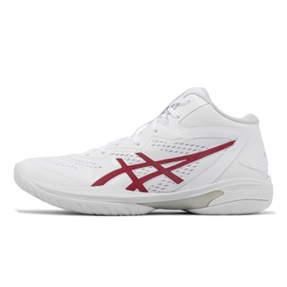 Asics 籃球鞋 GELHoop V15 白 紅 輕量靈活 速度型 亞瑟士 男鞋 【ACS】 1063A063104
