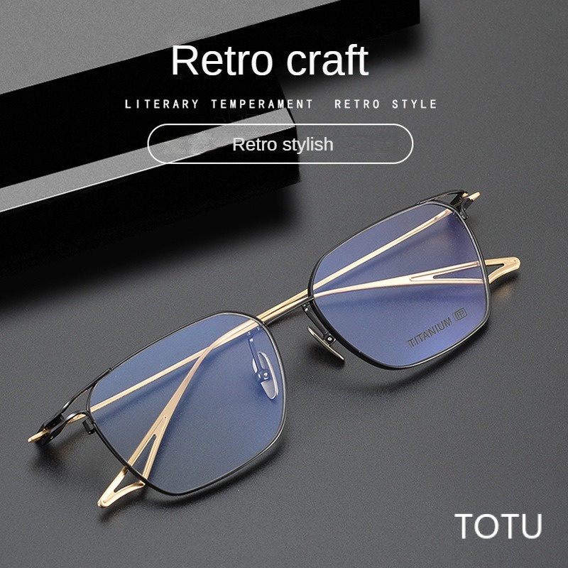 【TOTU眼鏡】日本川崎和男ACT-Seven 超輕純鈦眼鏡框 鏡框男生 10.5g 男士鏡框 商務眼鏡 防藍光 近視眼