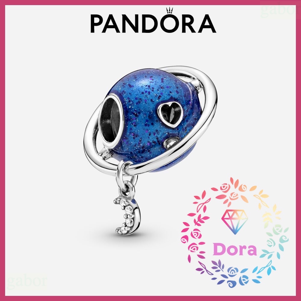 Dora Shop❤ Pandora 潘朵拉 月亮繞地球串飾  情侶 祝福 輕奢 情人節 禮物799227C01