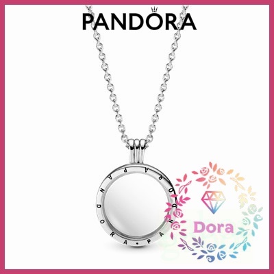 Dora Shop❤ Pandora潘朵拉 徽標吊墜項鍊 愛情 情侶 祝福 輕奢 情人節 禮物590529-60
