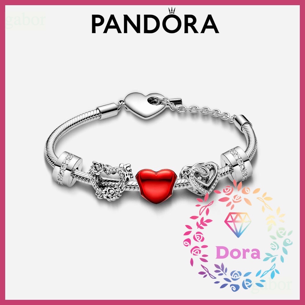 Dora Shop❤ Pandora潘朵拉 閃耀交纏禮物 祝福  情侶 祝福  情人節 ZT1091