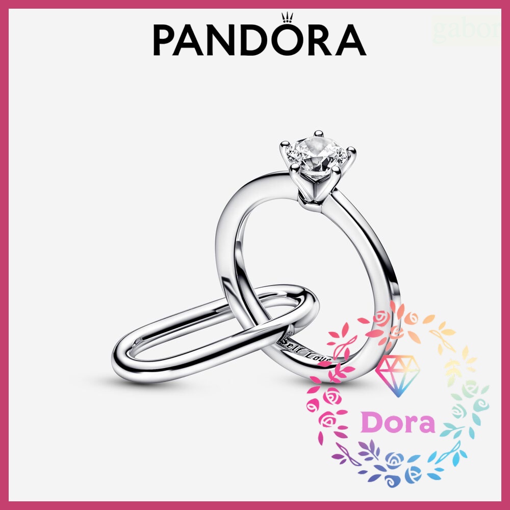 Dora Shop❤Pandora潘朵拉 ME Marry Me 雙重鏈接 情侶 輕奢 情人節 禮物 792525C01