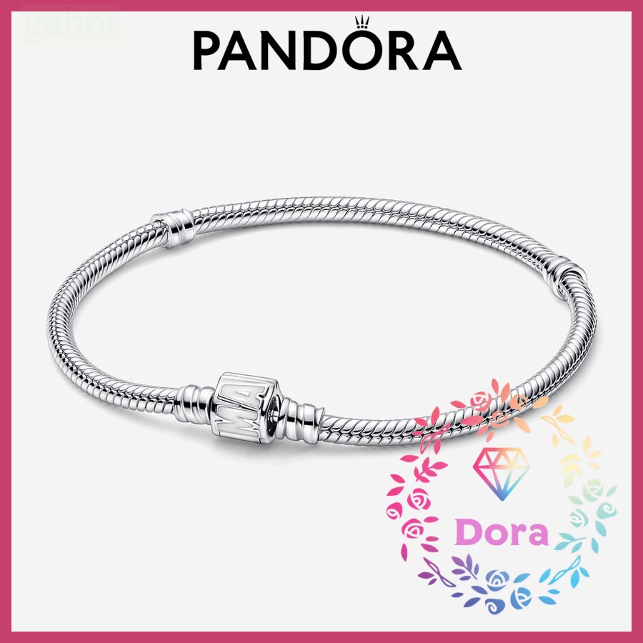 Dora Shop❤Pandora潘朵拉 Moments漫威標誌鏈扣蛇骨鏈手鍊  情侶 祝福 輕奢 592561C01