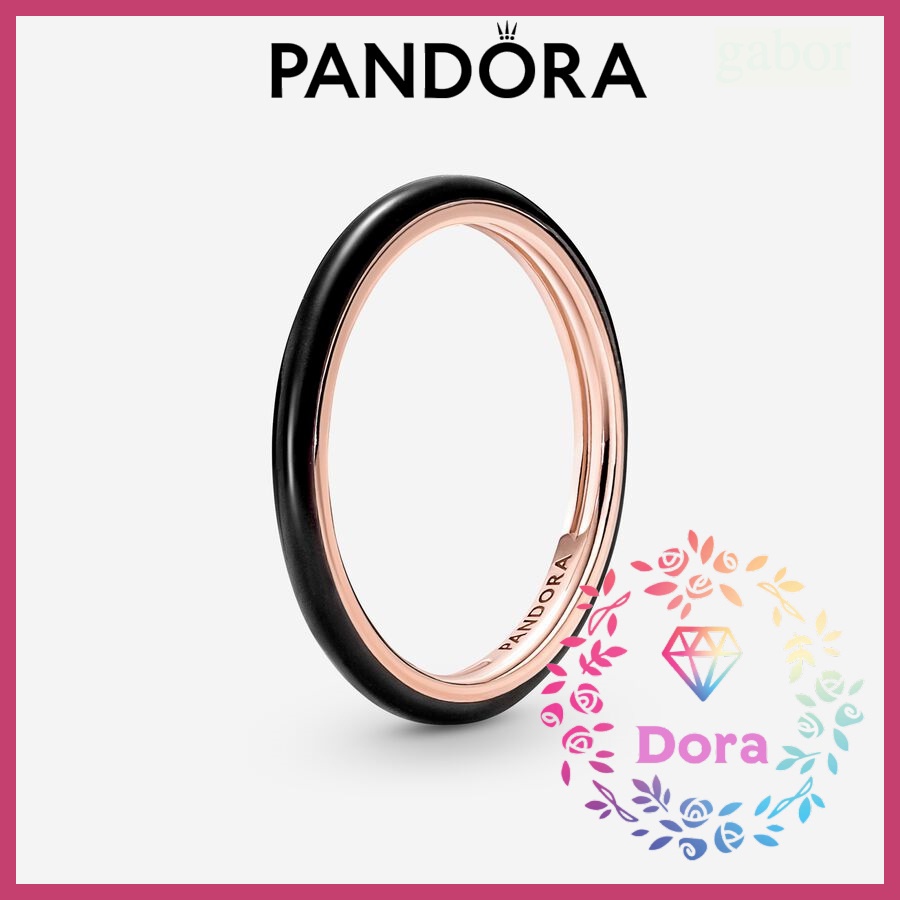 Dora Shop❤Pandora潘朵拉 Pandora ME 黑色琺瑯戒指 情人節 禮物189655C01
