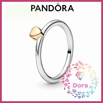 Dora Shop❤ Pandora潘朵拉 拋光心形拼圖戒指 簡約 情侶 祝福 輕奢 情人節 氣質196548