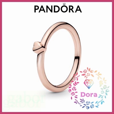 Dora Shop❤ Pandora潘朵拉 拋光心形拼圖戒指 簡約 情侶 祝福 輕奢 情人節 氣質186551