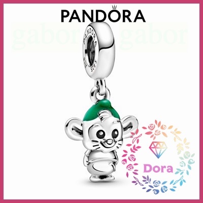 Dora Shop❤ Pandora潘朵拉 《仙履奇緣》老鼠葛斯吊飾  情侶 祝福 輕奢 情人節798849C01