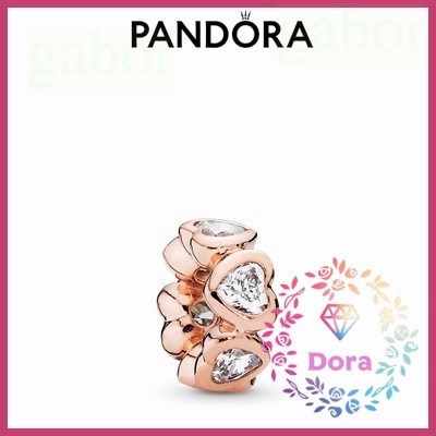 Dora Shop❤ Pandora 潘朵拉 Sparkling Hearts 吊飾 簡約 情侶781252CZ